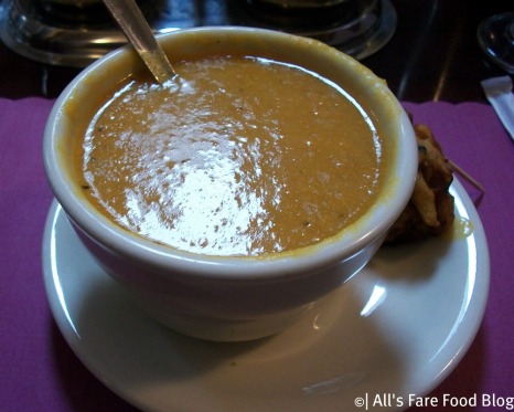 Mulligatawny Soup at Kashmir Indian Restaurant